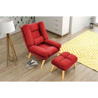 Fun Möbel - VENICE - Rot - Sawana - recliner Fun Möbel - VENICE - Rot - Sawana - recliner