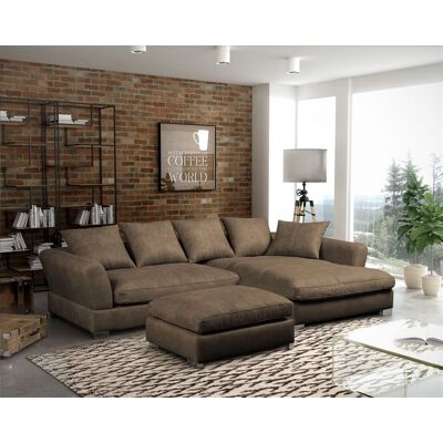Fun Moebel - TIZIAN - Cappuccino - Rechts - Sofa set Fun Moebel - TIZIAN - Cappuccino - Rechts - Sofa set
