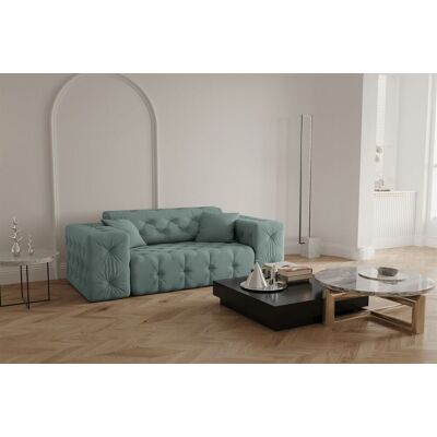 Fun Moebel - CHANTAL - Saphir - Opera Velvet - Sofa Fun Moebel - CHANTAL - Saphir - Opera Velvet - Sofa