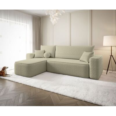 Fun Möbel Ecksofa Schlafsofa Sofa AGEPO Stoff Quelle Latte Ottomane Links Fun Möbel Ecksofa Schlafsofa Sofa AGEPO Stoff Quelle Latte Ottomane Links