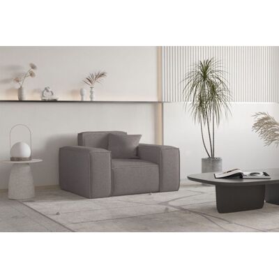 Fun Moebel Sessel Designersessel CELES PREMIUM in Stoff Ascot Bukla Taupe Fun Moebel Sessel Designersessel CELES PREMIUM in Stoff Ascot Bukla Taupe