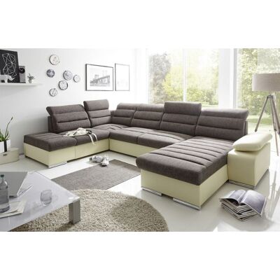 PASCARA - U-Form - Schlafsofa PASCARA - U-Form - Schlafsofa