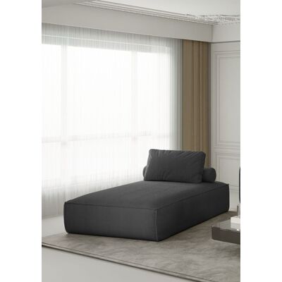 Fun Moebel Chaiselongue Sezlong Liege CELES in Stoff Scala Anthrazit Fun Moebel Chaiselongue Sezlong Liege CELES in Stoff Scala Anthrazit