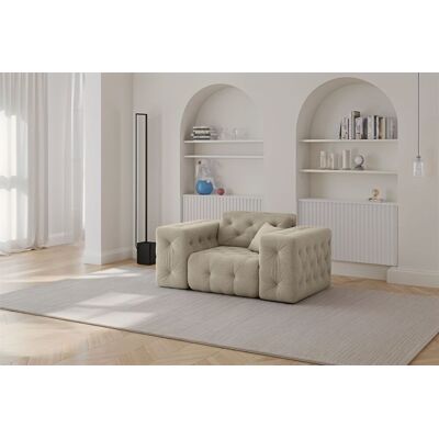 Fun Moebel Sessel Designersessel CHANTAL in Stoff Moly Beige Fun Moebel Sessel Designersessel CHANTAL in Stoff Moly Beige