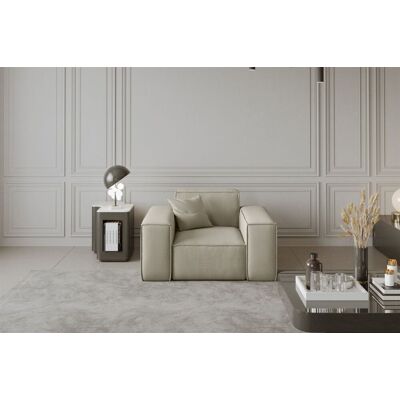 Fun Moebel - CELES - Creme - Opera Velvet - Armchair Fun Moebel - CELES - Creme - Opera Velvet - Armchair