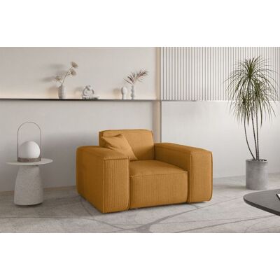 Fun Möbel Sessel Designersessel CELES PREMIUM in Stoff Scala Senfgelb Fun Möbel Sessel Designersessel CELES PREMIUM in Stoff Scala Senfgelb