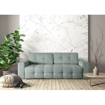 Fun Möbel Schlafsofa Designersofa Sofa 3-Sitzer ARIELLE in Stoff Perfect Harmony Salbei... Fun Möbel Schlafsofa Designersofa Sofa 3-Sitzer ARIELLE in Stoff Perfect Harmony Salbei...