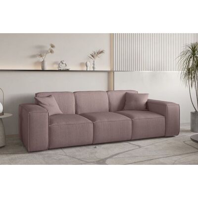 Fun Möbel Sofa Designersofa CELES PREMIUM 3-Sitzer in Stoff Scala Lavendel Fun Möbel Sofa Designersofa CELES PREMIUM 3-Sitzer in Stoff Scala Lavendel