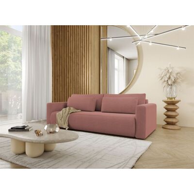 Fun Möbel Sofa 3-Sitzer mit Schlaffunktion CHAIRA Stoff Curio Rose Fun Möbel Sofa 3-Sitzer mit Schlaffunktion CHAIRA Stoff Curio Rose