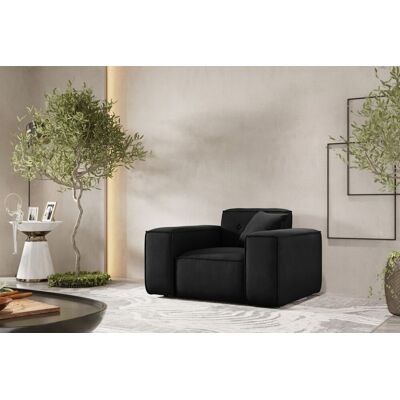 Fun Moebel Sessel Designersessel CESINA in Stoff Opera Velvet Schwarz Fun Moebel Sessel Designersessel CESINA in Stoff Opera Velvet Schwarz