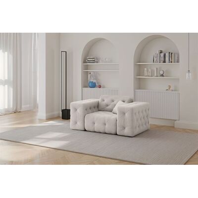 Fun Moebel Sessel Designersessel CHANTAL in Stoff Moly Creme Fun Moebel Sessel Designersessel CHANTAL in Stoff Moly Creme