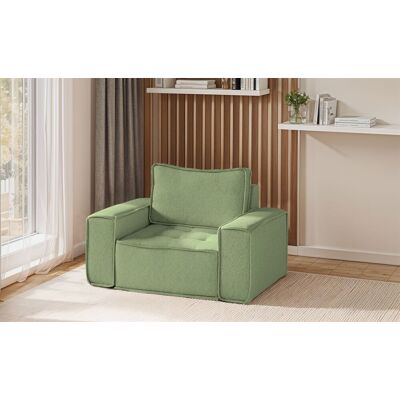 Fun Möbel Sessel Designersessel SANDE Stoff Alpine Hellgrün Fun Möbel Sessel Designersessel SANDE Stoff Alpine Hellgrün