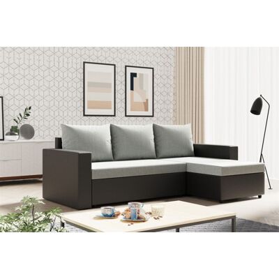 Fun Moebel Ecksofa Sofa MERLE mit Schlaffunktion in div. Farbvarianten Ottomane Rechts Fun Moebel Ecksofa Sofa MERLE mit Schlaffunktion in div. Farbvarianten Ottomane Rechts