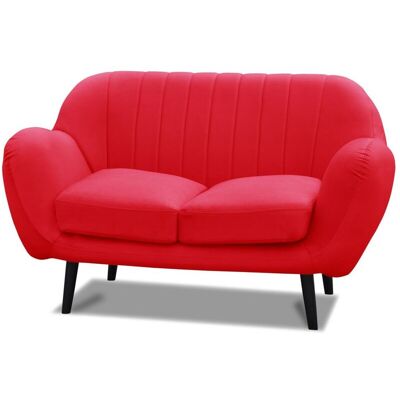 Fun Moebel Sofa Designersofa ADAMO 2-Sitzer in diversen Stoff und Farbvarianten Fun Moebel Sofa Designersofa ADAMO 2-Sitzer in diversen Stoff und Farbvarianten