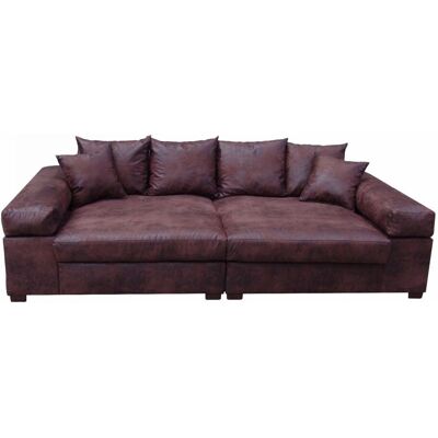Fun Moebel Big Sofa Couchgarnitur Megasofa Riesensofa GULIA -Gobi 4 Vintage-Braun Fun Moebel Big Sofa Couchgarnitur Megasofa Riesensofa GULIA -Gobi 4 Vintage-Braun