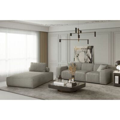 Fun Moebel - CELES - Lichtgrau - Scala - Sofa-Set Fun Moebel - CELES - Lichtgrau - Scala - Sofa-Set