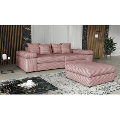 Fun Moebel Big Sofa Megasofa Riesensofa AREZZO inkl. Hocker Stoff Tilia Rose Fun Moebel Big Sofa Megasofa Riesensofa AREZZO inkl. Hocker Stoff Tilia Rose