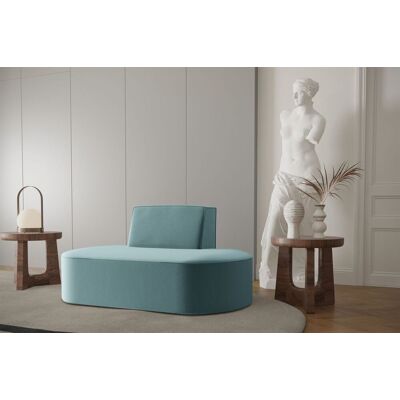 Fun Moebel Sessel Designersessel MILOT in Stoff Opera Velvet Aquablau Fun Moebel Sessel Designersessel MILOT in Stoff Opera Velvet Aquablau