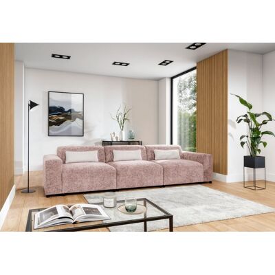 Fun Möbel Bigsofa Designersofa Sofa ROMY 4-Sitzer in Stoff Enjoy Me Rosa Fun Möbel Bigsofa Designersofa Sofa ROMY 4-Sitzer in Stoff Enjoy Me Rosa