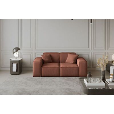 Fun Moebel - CELES - Kupferbraun - 2-Sitzer - Sofa Fun Moebel - CELES - Kupferbraun - 2-Sitzer - Sofa