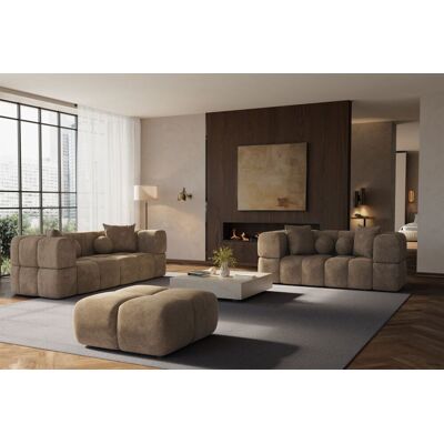 Fun Möbel Sofaset Designersofas VEGA 3-2 inkl. Hocker in Stoff Egon Braun Fun Möbel Sofaset Designersofas VEGA 3-2 inkl. Hocker in Stoff Egon Braun