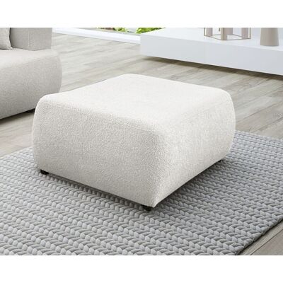 Fun Möbel Polsterhocker Designerhocker Hocker ANIKE in Stoff Now or Never Creme Fun Möbel Polsterhocker Designerhocker Hocker ANIKE in Stoff Now or Never Creme