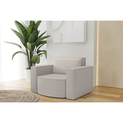 Fun Möbel OUTLET Sessel Designersessel PALMA in Stoff Ascot Pearl Fun Möbel OUTLET Sessel Designersessel PALMA in Stoff Ascot Pearl