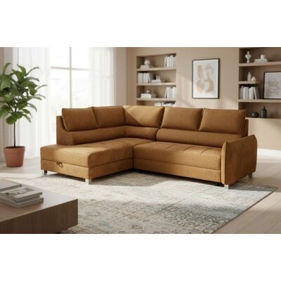 Fun Möbel Ecksofa Schlafsofa Sofa MARNO in Stoff Chill Me Honiggelb Ottomane Links Fun Möbel Ecksofa Schlafsofa Sofa MARNO in Stoff Chill Me Honiggelb Ottomane Links