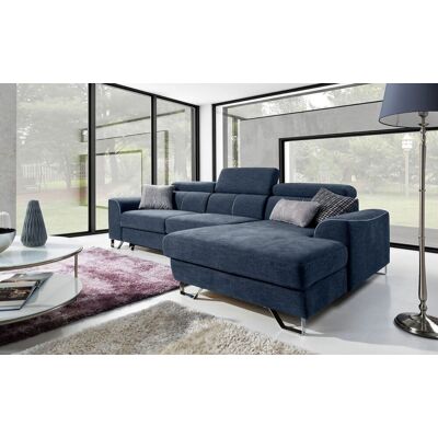 PAZZO - PAZZO - Blau - Ottomane rechts - Schlafsofa PAZZO - PAZZO - Blau - Ottomane rechts - Schlafsofa