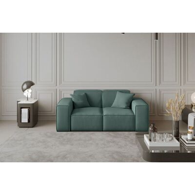 Fun Moebel - CELES - 2-Sitzer - Opera Velvet Petrol - Sofa Fun Moebel - CELES - 2-Sitzer - Opera Velvet Petrol - Sofa