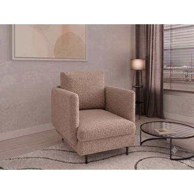 Fun Moebel Sessel Designersessel HELMER Stoff Baloo Cappuccino Fun Moebel Sessel Designersessel HELMER Stoff Baloo Cappuccino