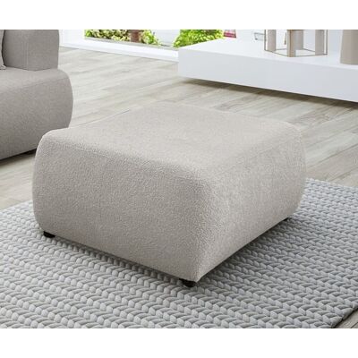 Fun Möbel Polsterhocker Designerhocker Hocker ANIKE in Stoff Now or Never Beige Fun Möbel Polsterhocker Designerhocker Hocker ANIKE in Stoff Now or Never Beige