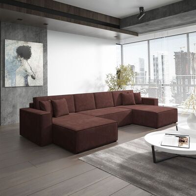 Fun Moebel Wohnlandschaft Schlafsofa Sofa CONOR PREMIUM Stoff Kronos Altrosa Fun Moebel Wohnlandschaft Schlafsofa Sofa CONOR PREMIUM Stoff Kronos Altrosa