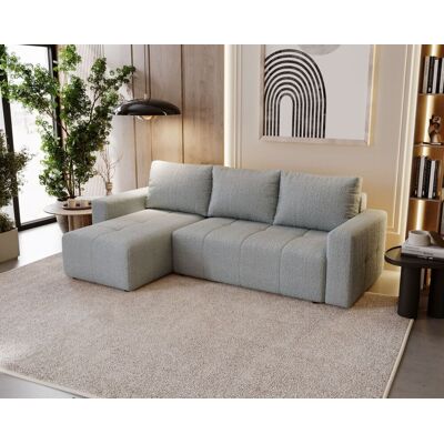 Fun Möbel Ecksofa Schlafsofa NOHA in Stoff Now or Never Grau Ottomane Links Fun Möbel Ecksofa Schlafsofa NOHA in Stoff Now or Never Grau Ottomane Links
