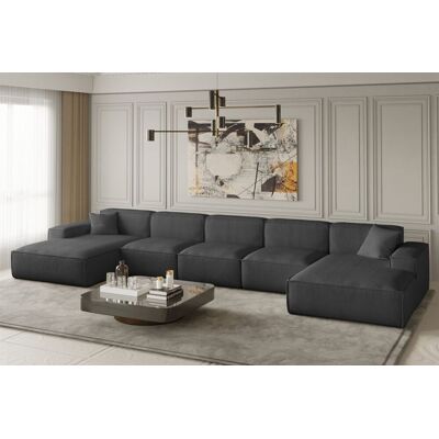 Fun Möbel - CELES XL - Anthrazit - Stoff Scala - Sofa Fun Möbel - CELES XL - Anthrazit - Stoff Scala - Sofa