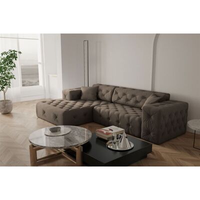 Fun Moebel - CHANTAL - Braun - Opera Velvet - Sofa Fun Moebel - CHANTAL - Braun - Opera Velvet - Sofa