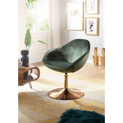 Fun Möbel Clubsessel Relaxsessel Barsessel TULU Loungesessel Sessel in Samt Grün Fun Möbel Clubsessel Relaxsessel Barsessel TULU Loungesessel Sessel in Samt Grün
