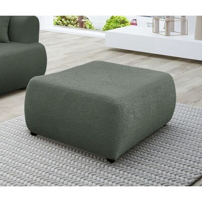 Fun Möbel Polsterhocker Designerhocker Hocker ANIKE in Stoff Now or Never Grüngrau Fun Möbel Polsterhocker Designerhocker Hocker ANIKE in Stoff Now or Never Grüngrau