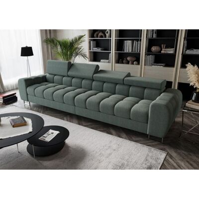 Fun Moebel Big Sofa Sofa 4-Sitzer BASTIEN Megasofa in Stoff Gemma Türkis Fun Moebel Big Sofa Sofa 4-Sitzer BASTIEN Megasofa in Stoff Gemma Türkis