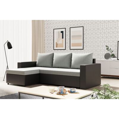 Fun Moebel Ecksofa Sofa MERLE mit Schlaffunktion in div. Farbvarianten Ottomane Links Fun Moebel Ecksofa Sofa MERLE mit Schlaffunktion in div. Farbvarianten Ottomane Links