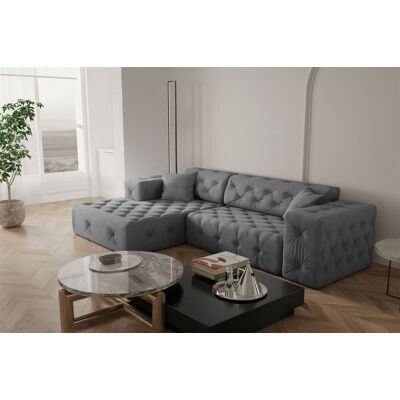Fun Moebel - CHANTAL - Grau - Corner Sofa Fun Moebel - CHANTAL - Grau - Corner Sofa