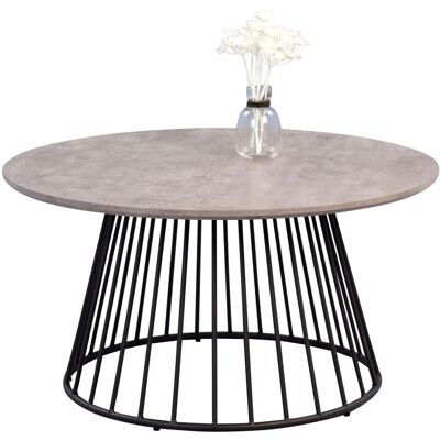 Fun Moebel Couchtisch Beistelltisch OLFE 50,5x80 cm Dekor Betonoptik Fun Moebel Couchtisch Beistelltisch OLFE 50,5x80 cm Dekor Betonoptik