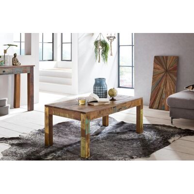 Fun Möbel Couchtisch Massivholztisch SURAT 110x60cm Holz Mango Shabby-Chic Fun Möbel Couchtisch Massivholztisch SURAT 110x60cm Holz Mango Shabby-Chic