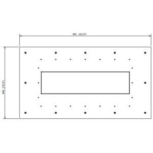 Bowers & Wilkins B&W Back Box LCR7 für CWM7.4 S2 - Backbox