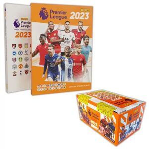 Panini Premier League 2023 Stickerkollektion – Deluxe-Bundle mit Hardcover-Album
