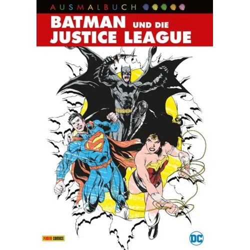 Panini Batman und die Justice League – Das Ausmalbuch – Panini Comics