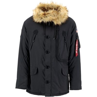 Alpha Industries Polar Jacket - Black - L - Herren Alpha Industries Polar Jacket - Black - L - Herren
