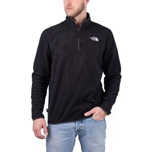 The North Face 100 Glacier 1/4 Zip - Black - S - Herren