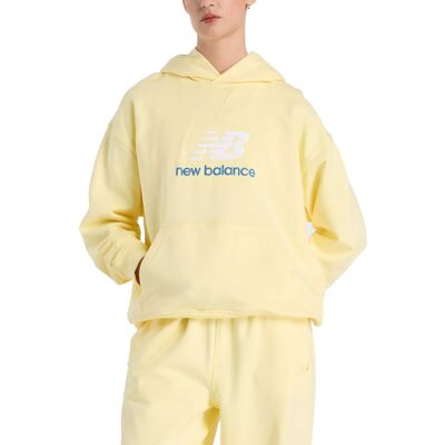 New Balance Athletics French Terry Hoodie - Parchment - M - Damen New Balance Athletics French Terry Hoodie - Parchment - M - Damen