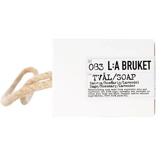 L:A Bruket No.083 Kordelseife Salbei/Rosmarin/Lavendel (weiss   240 g) Beauty, Körper, Hand- & Fußpflege